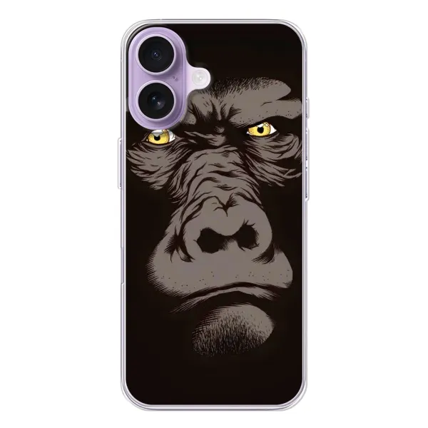Чехол с рисунком «Горилла» для iPhone 17 Чехол с рисунком «Горилла» для iPhone 17