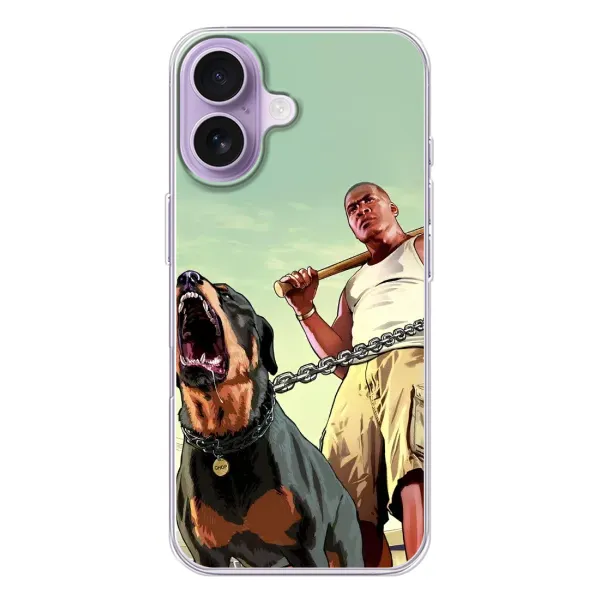 Чехол с рисунком «GTA» для iPhone 17 Чехол с рисунком «GTA» для iPhone 17