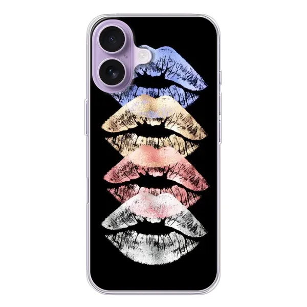 Чехол с рисунком «Губы» для iPhone 17