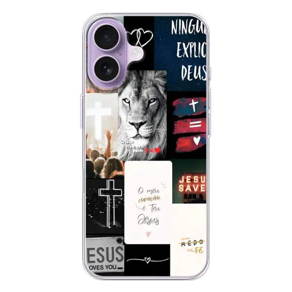 Чехол с рисунком «Христианский арт» для iPhone 17 Чехол с рисунком «Христианский арт» для iPhone 17