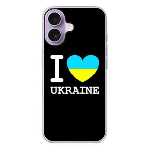 Чохол з Українською символікою на Айфон 17 (I Love Ukraine)