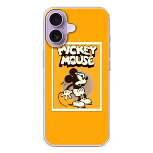 Чехлы с принтом Микки Маус на iPhone 17 (Испуганный Микки)