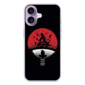 Чохли з принтом Ітачі Учіха на iPhone 17 (Ітачі на чорному)