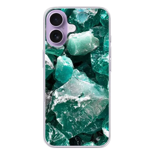 Чехол с рисунком «Изумруд» для iPhone 17
