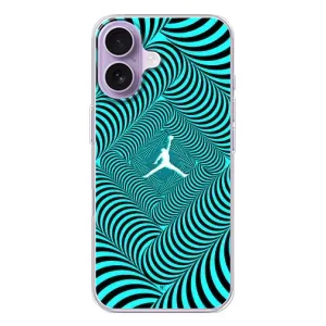 Силиконовый Чехол Nike Air Jordan на Айфон 17 (Jordan)