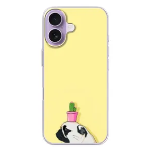Бампер для iPhone 17 з картинкою "Песики" (Кактус на голові)
