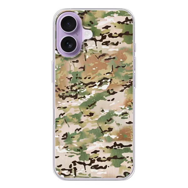 Чехол с рисунком «Камуфляжный» для iPhone 17 Чехол с рисунком «Камуфляжный» для iPhone 17