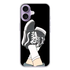 Чехол с Прикольным принтом на iPhone 17 (Кеды)