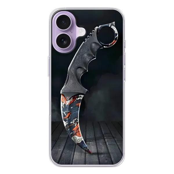 Чехол с рисунком «Кинжал КС ГО» для iPhone 17 Чехол с рисунком «Кинжал КС ГО» для iPhone 17