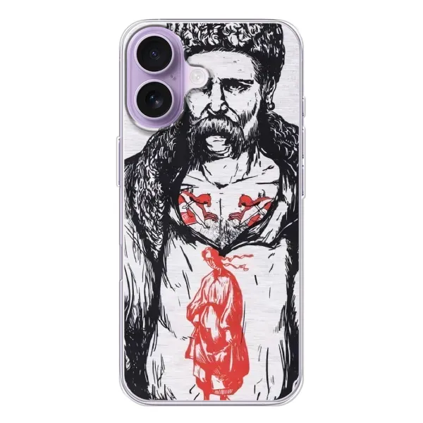 Чехол с рисунком «Кобзарь» для iPhone 17 Чехол с рисунком «Кобзарь» для iPhone 17