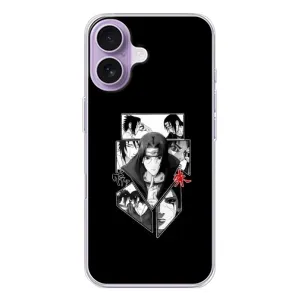Чохли з принтом Ітачі Учіха на iPhone 17 (Коллаж Ітачі)