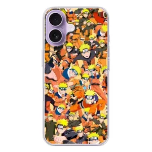 Чохли з принтом НАРУТО на iPhone 17 (Коллаж Наруто)