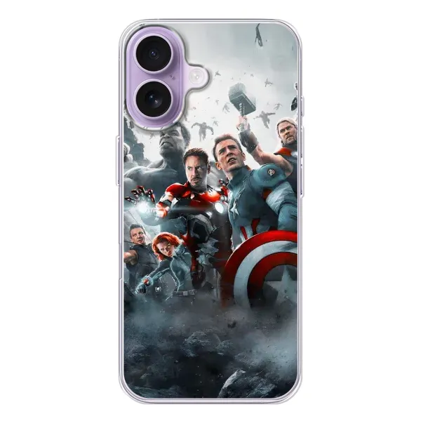 Чехол с рисунком «Команда марвел» для iPhone 17