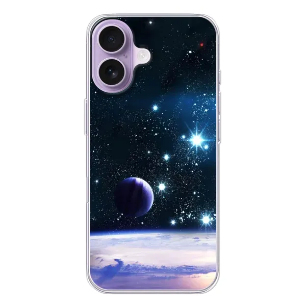Чехол с рисунком «Космический вид» для iPhone 17 Чехол с рисунком «Космический вид» для iPhone 17