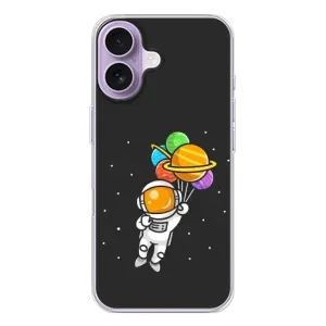 Силіконовый Чохол з принтом "Космонавти" на iPhone 17
