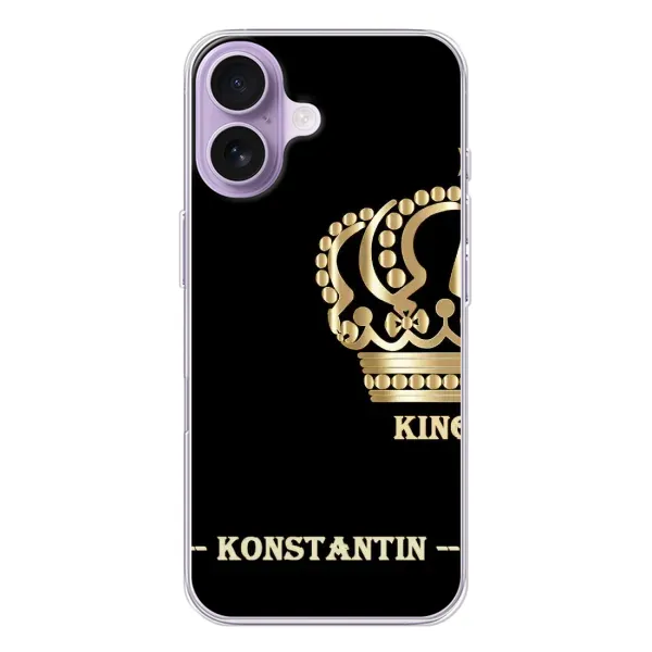 Чехол с рисунком «KOSTYA» для iPhone 17
