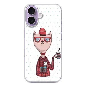 Чохол на тематику: Коти для iPhone 17 (Кіт аристократ)