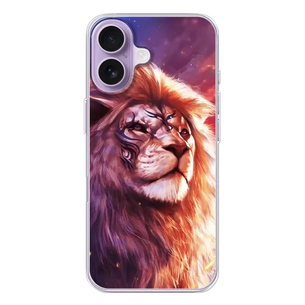Чехол с рисунком «Красочный ЛЕВ» для iPhone 17 Чехол с рисунком «Красочный ЛЕВ» для iPhone 17
