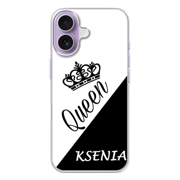 Чехол с рисунком «KSENIA» для iPhone 17
