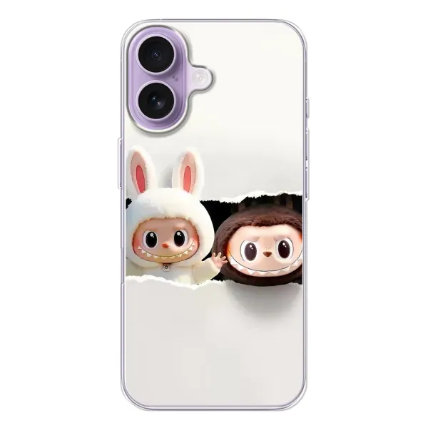 Чехол с рисунком «Фигурки Labubu» для iPhone 17 Чехол с рисунком «Фигурки Labubu» для iPhone 17