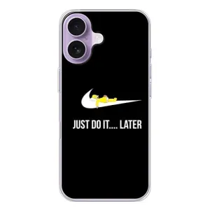 Силиконовый Чехол на iPhone 17 с картинкой Nike (Later)