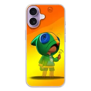 Чохол Бравл Старс для iPhone 17 (LEON в кофті)