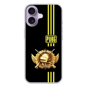 Чехол (TPU) с картинкой "Лого Пабг" на Айфон 17 (Лого PUPG)