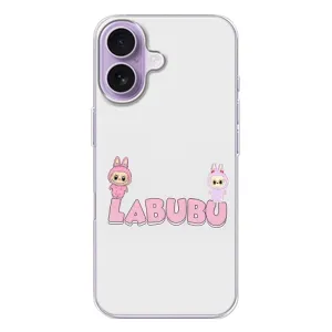 Чехол с принтом Лабубу для iPhone 17 (Логотип Лабубу)