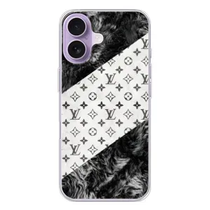 Чехол Стиль Louis Vuitton на iPhone 17 (LV на белом)