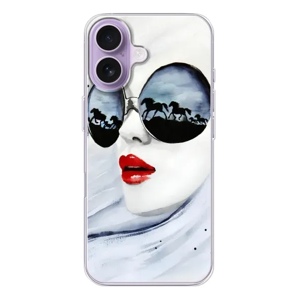 Чехол с рисунком «Любительница коней» для iPhone 17 Чехол с рисунком «Любительница коней» для iPhone 17