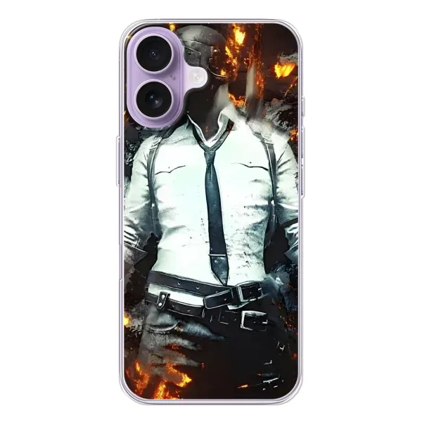 Чехол с рисунком «Man Пубг» для iPhone 17 Чехол с рисунком «Man Пубг» для iPhone 17