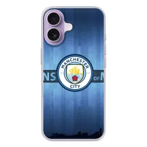 Силиконовые Чехлы принт Футбол на iPhone 17 (ManCity)