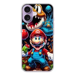 Чехол с рисунком «Марио» для iPhone 17