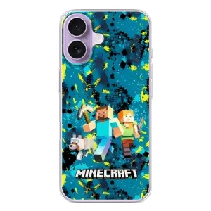 Чехлы для iPhone 17 (Персонажи Майн Крафт) (Майнкрафт)