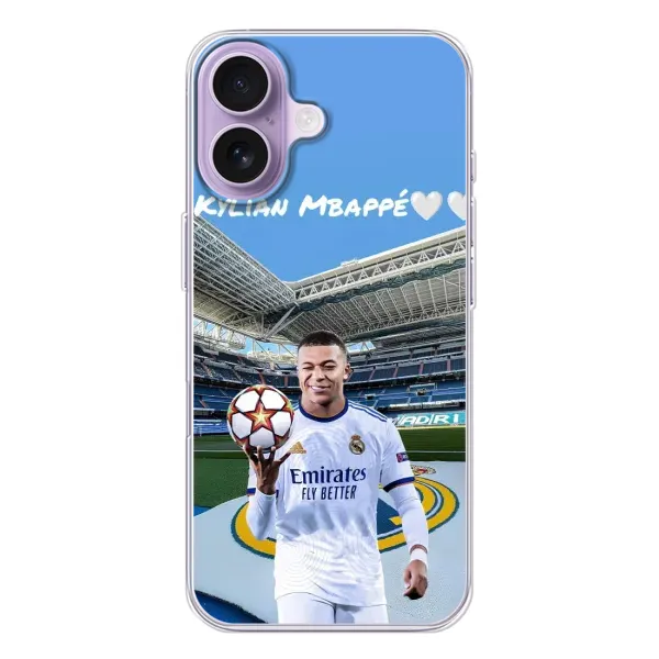 Чехол с рисунком «Mbappe Real» для iPhone 17 Чехол с рисунком «Mbappe Real» для iPhone 17