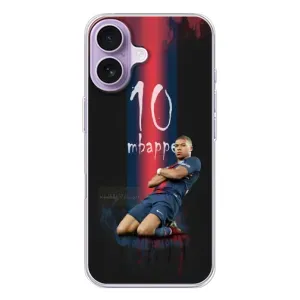Чехол (TPU) с Футболистом на iPhone 17 (MBAPPE 10)