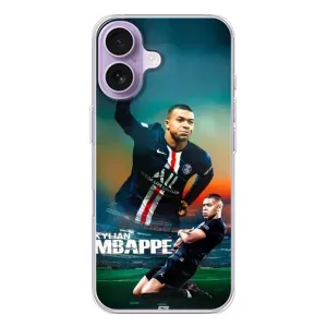 Чехол (TPU) с Футболистом на iPhone 17 (MBAPPE)