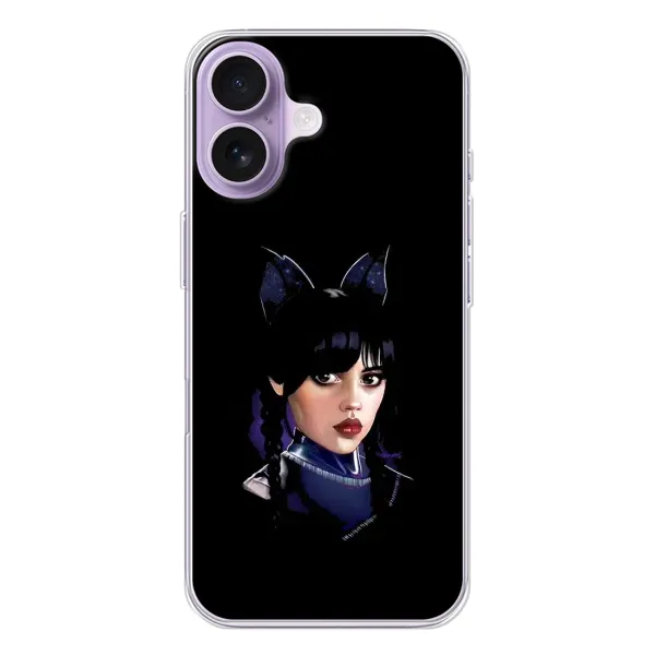 Чехол с рисунком «Милая Уэнсдей» для iPhone 17 Чехол с рисунком «Милая Уэнсдей» для iPhone 17