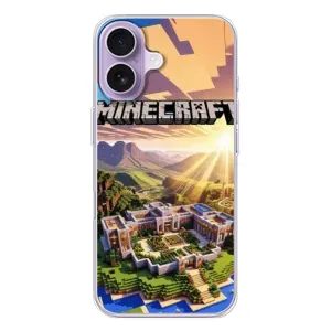 Чехол майнкрафт для iPhone 17 (MINECRAFT)