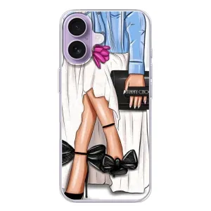 Силиконовый Чехол на iPhone 17 с картинкой Стильных Девушек (Мода)