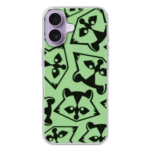 Силіконовий Чохол з Энотами на iPhone 17 (Мордочки Єнота)