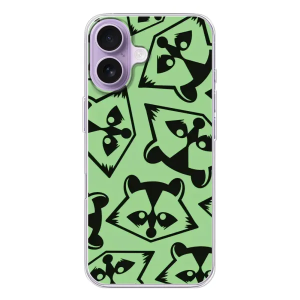 Чехол с рисунком «Мордочки Енота» для iPhone 17 Чехол с рисунком «Мордочки Енота» для iPhone 17