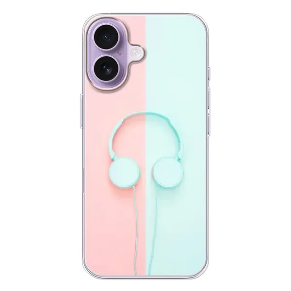 Чехол с рисунком «Наушники» для iPhone 17 Чехол с рисунком «Наушники» для iPhone 17