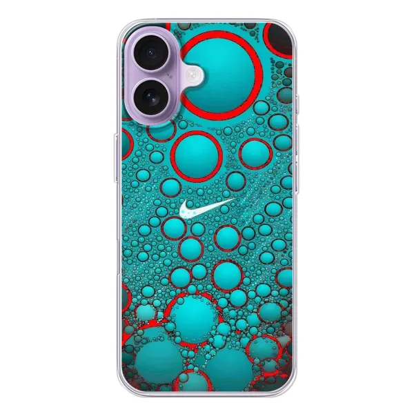 Чехол с рисунком «Найк зеленый» для iPhone 17