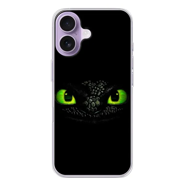 Чехол с рисунком «Глаза Беззубика» для iPhone 17