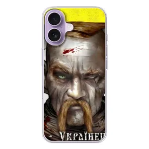 Чехол с картинкой (Патриотический КОЗАК) на iPhone 17 (Одноглазый Козак)