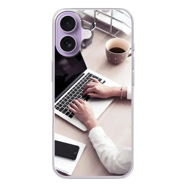 Чехол с рисунком «Офисный работник» для iPhone 17