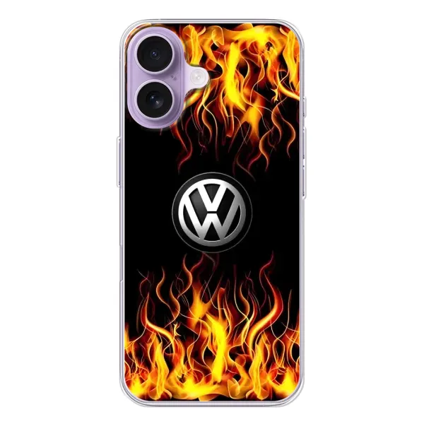 Чехол с рисунком «Огненный Лого» для iPhone 17