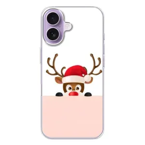 Чехол Санта Клаус для iPhone 17 (Олененок)