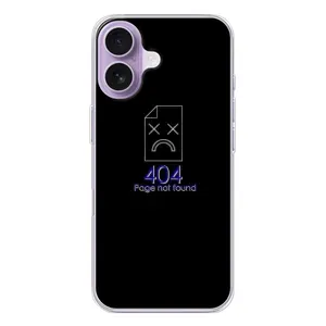 Чохол з малюнком «Помилка 404» для iPhone 17